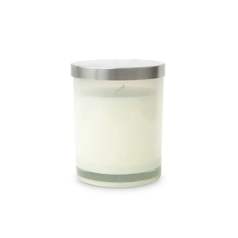 Glass Candle Jar W/Lid
