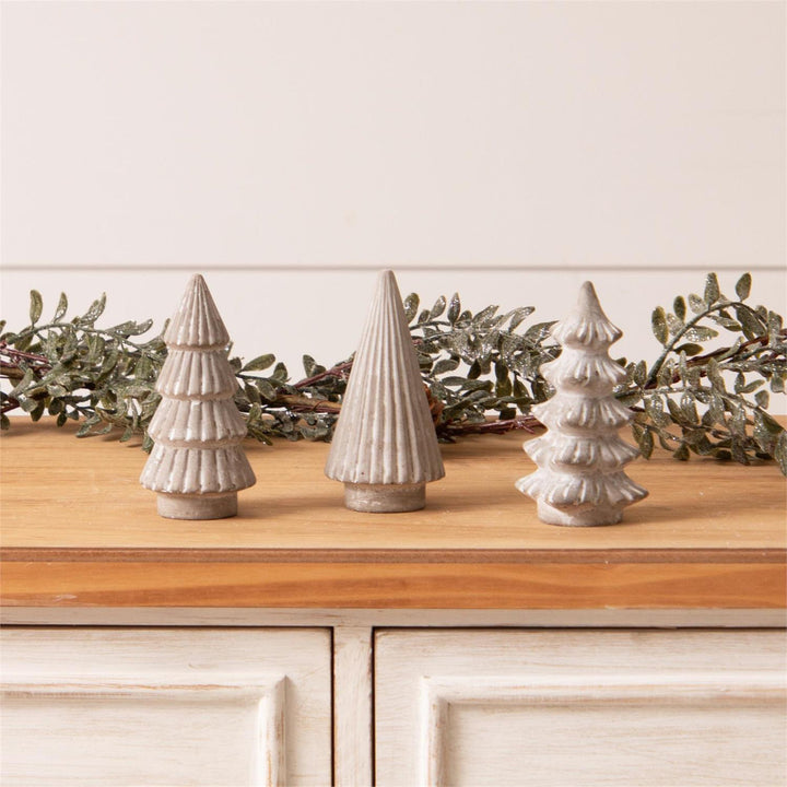 Mini Cement Christmas Tree