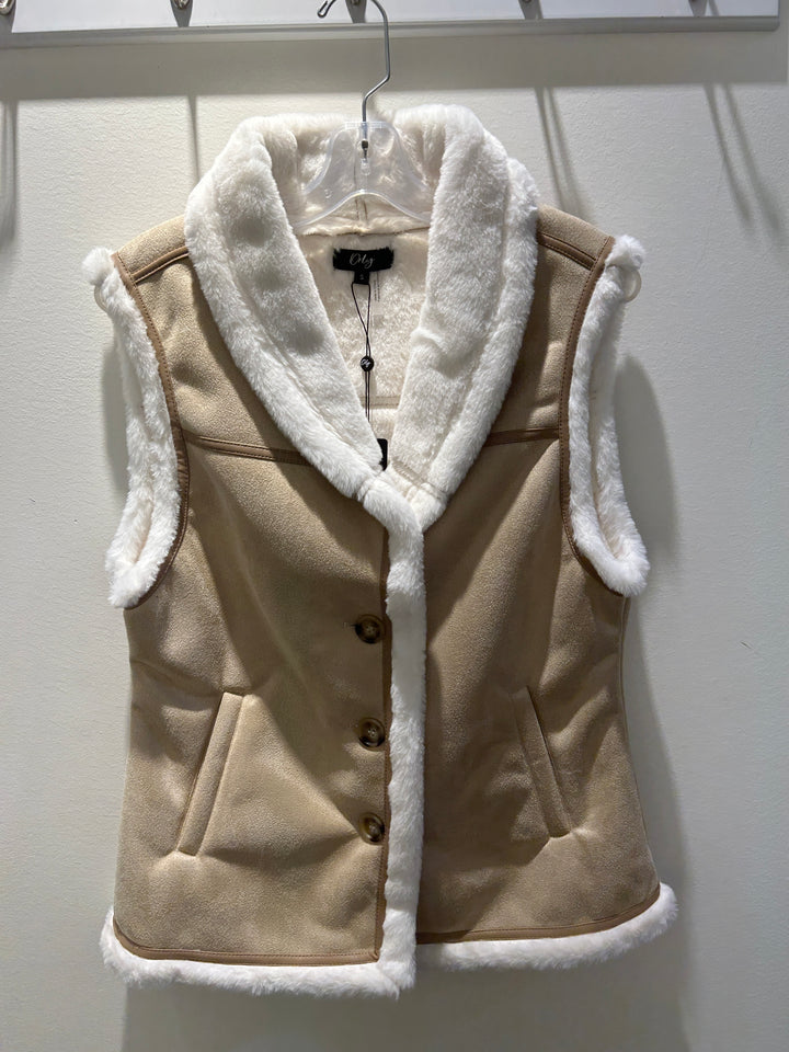 Vest W/Sherpa Inside