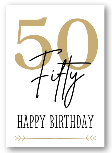 Second Ave Happy Birthday Card