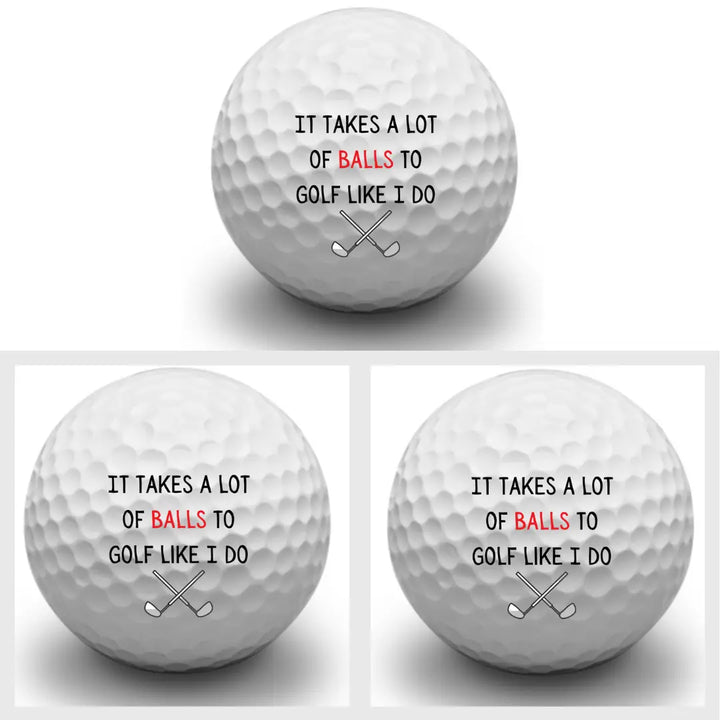 3pc Golf Ball Set
