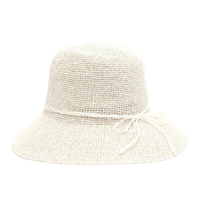 Lurex Cloche Sun Hat