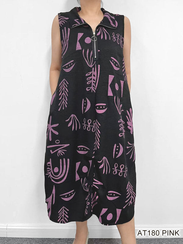 Abstract Pattern Dress