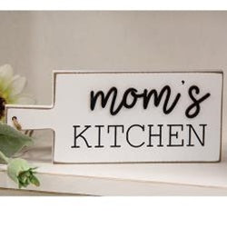 Distressed Mom Kitchen Cutting Board