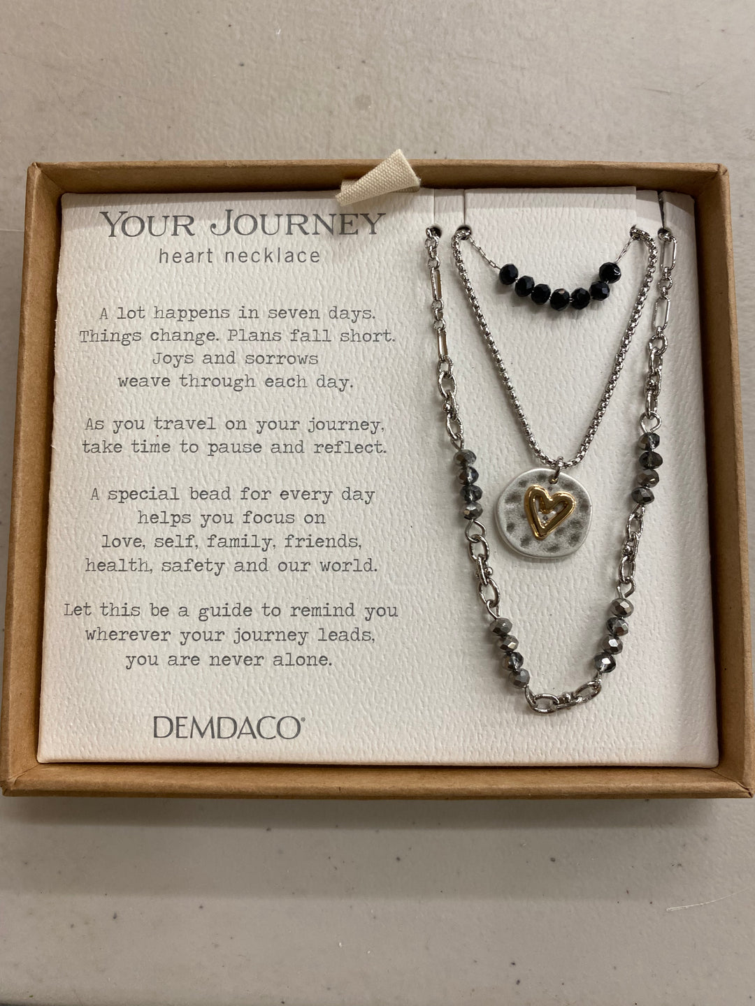 Beaded Love Necklace