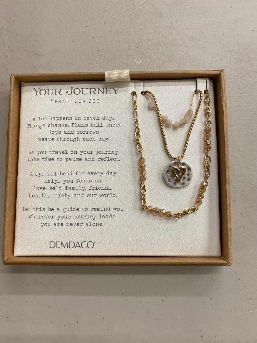 Beaded Love Necklace