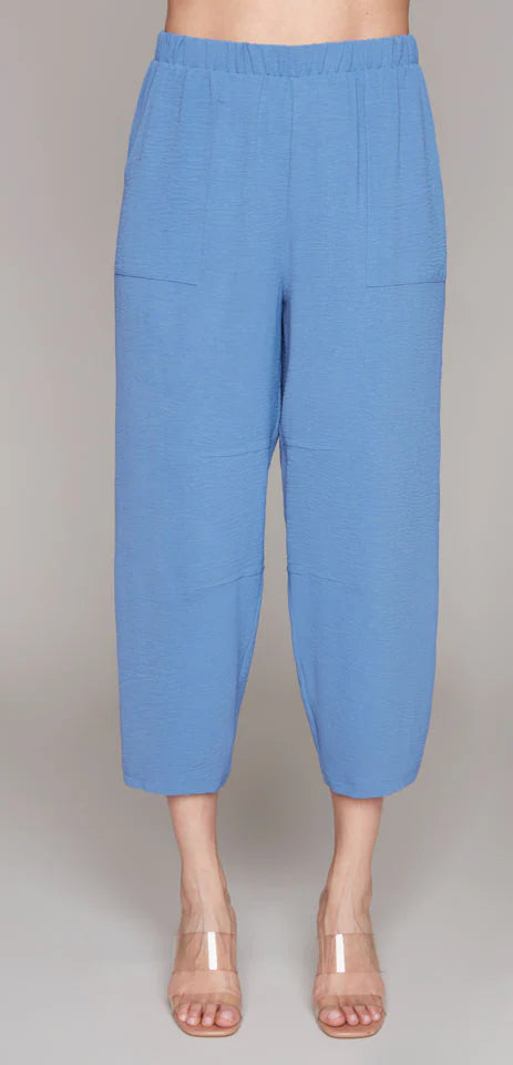 Cropped Pull On Dress Pant