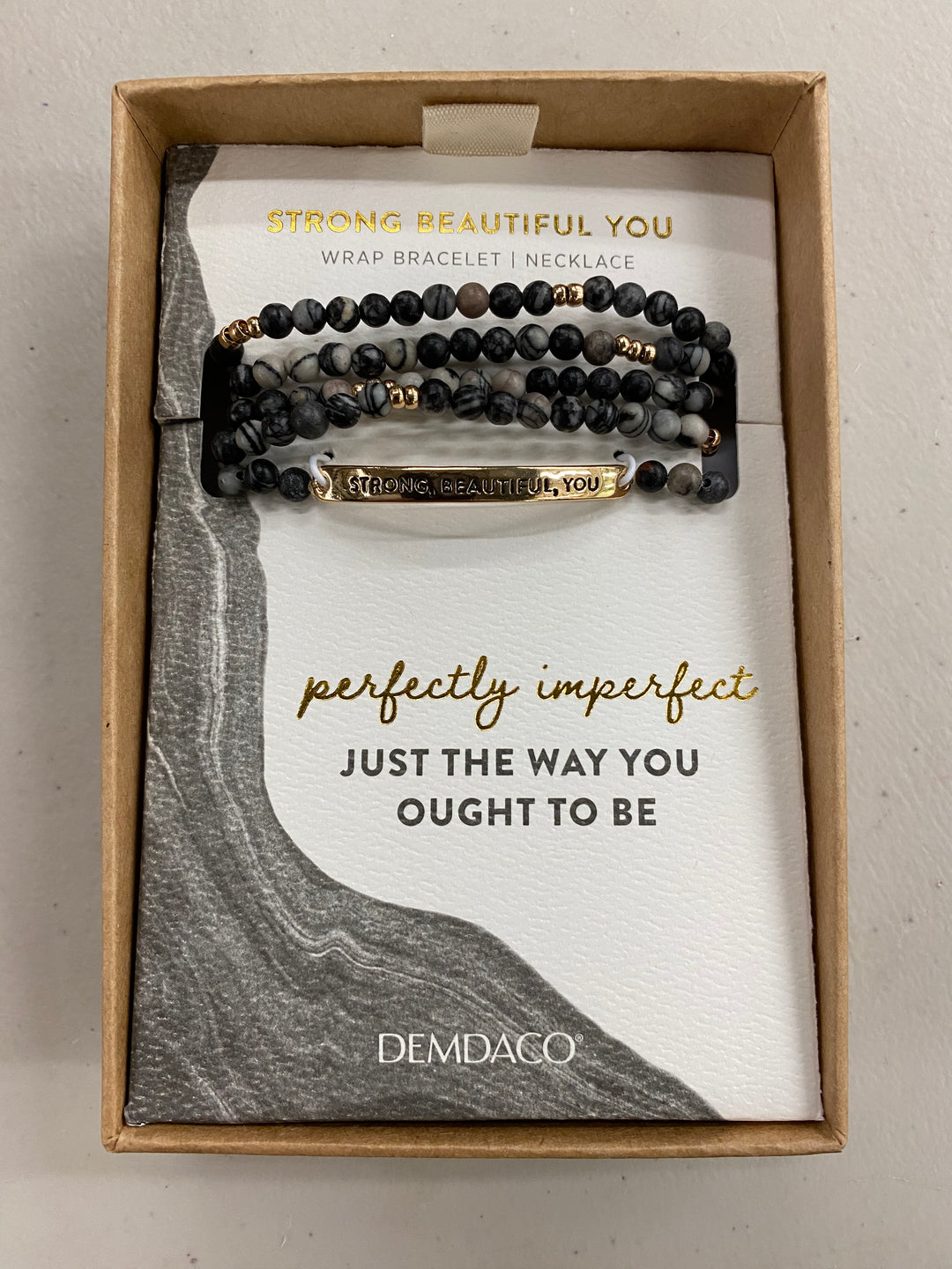 Strong Beautiful You Wrap Bracelet/Necklace