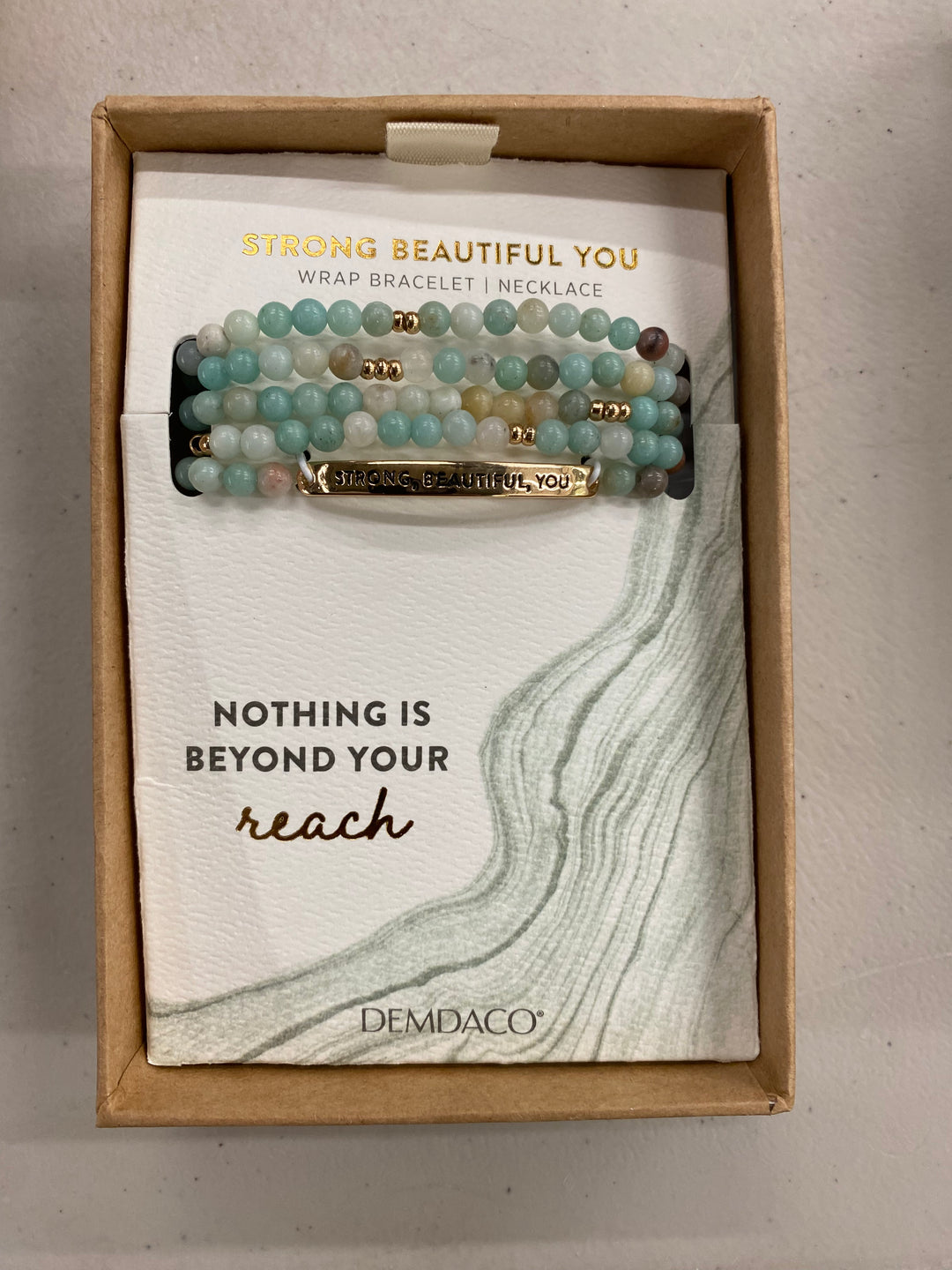 Strong Beautiful You Wrap Bracelet/Necklace