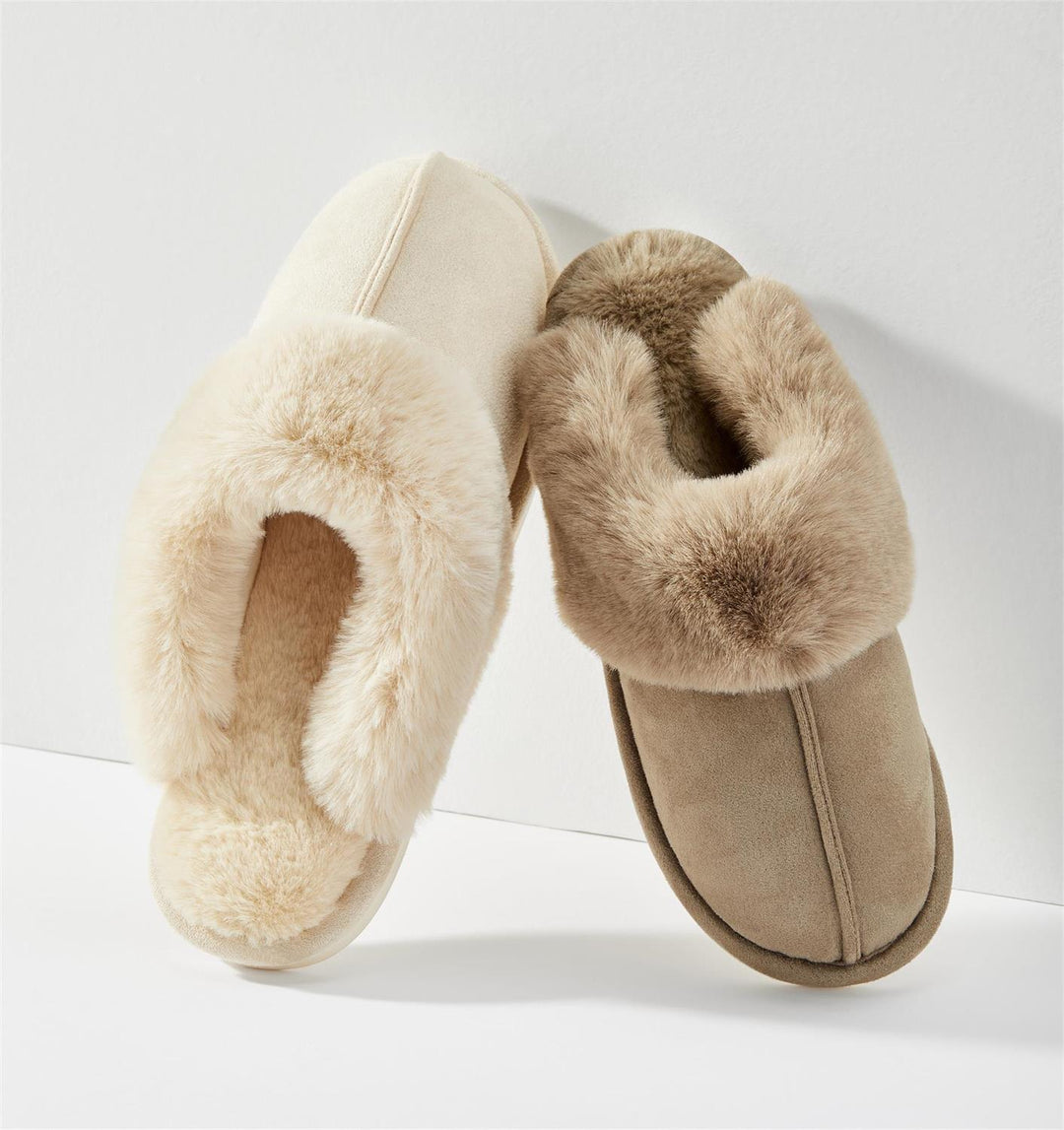 Cozy Faux Suede Slipper
