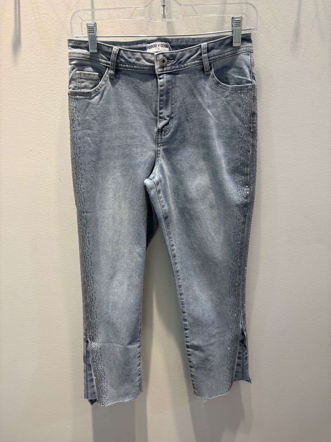 Blue wash pant