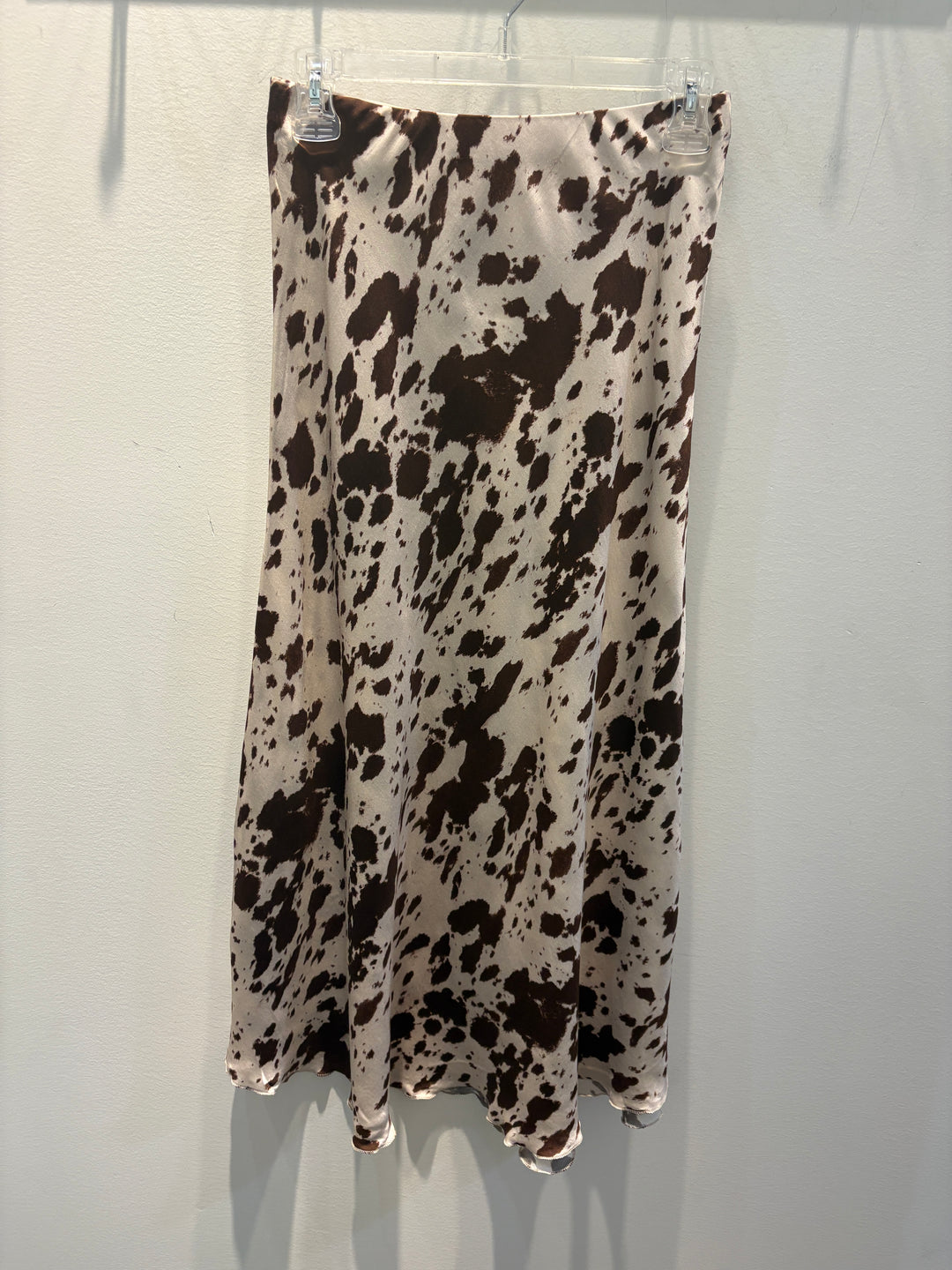Cow Print Skirt