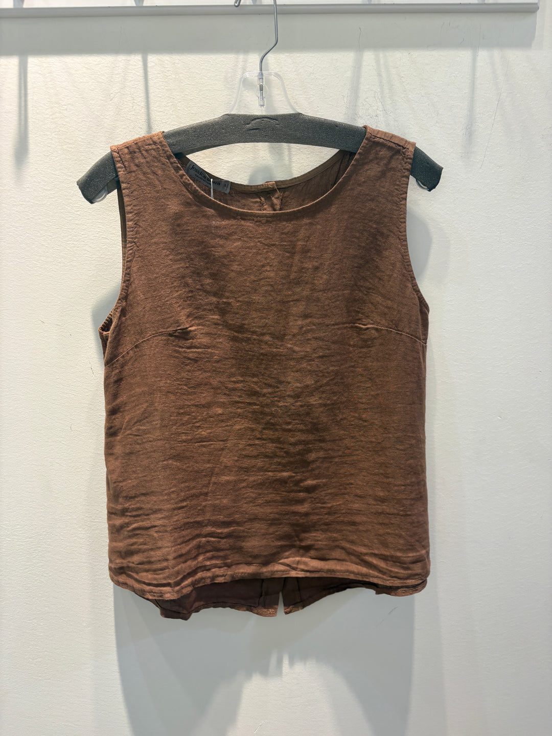 Linen Button Back Cami