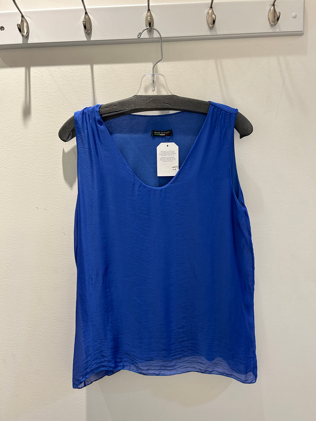 Royal Blue Flowy Tank Top