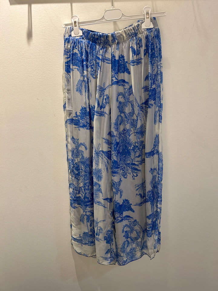 O/S Floral Print Pant