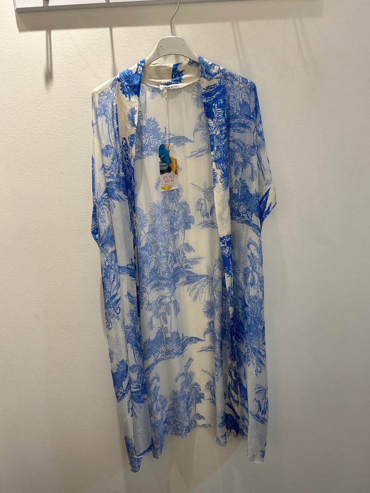 O/S Floral Print Cover Up