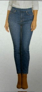 Dark Denim Fitted Jeans