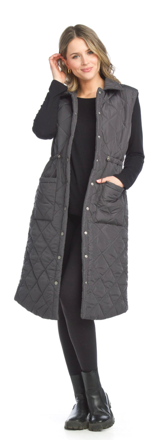 Puffer Vest W/Drawstring