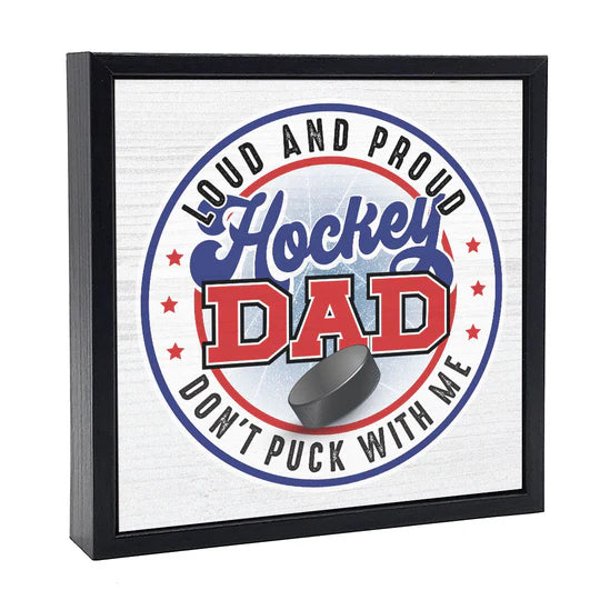 Hockey Dad Sign
