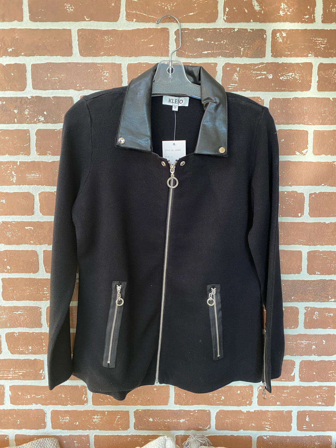Black Sweater Jacket
