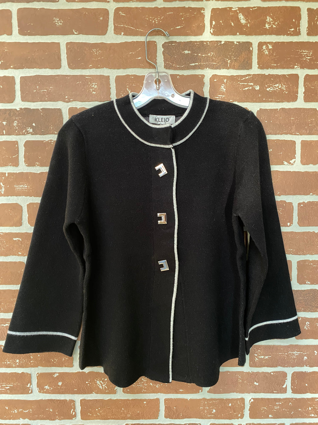 Black/White Cardigan