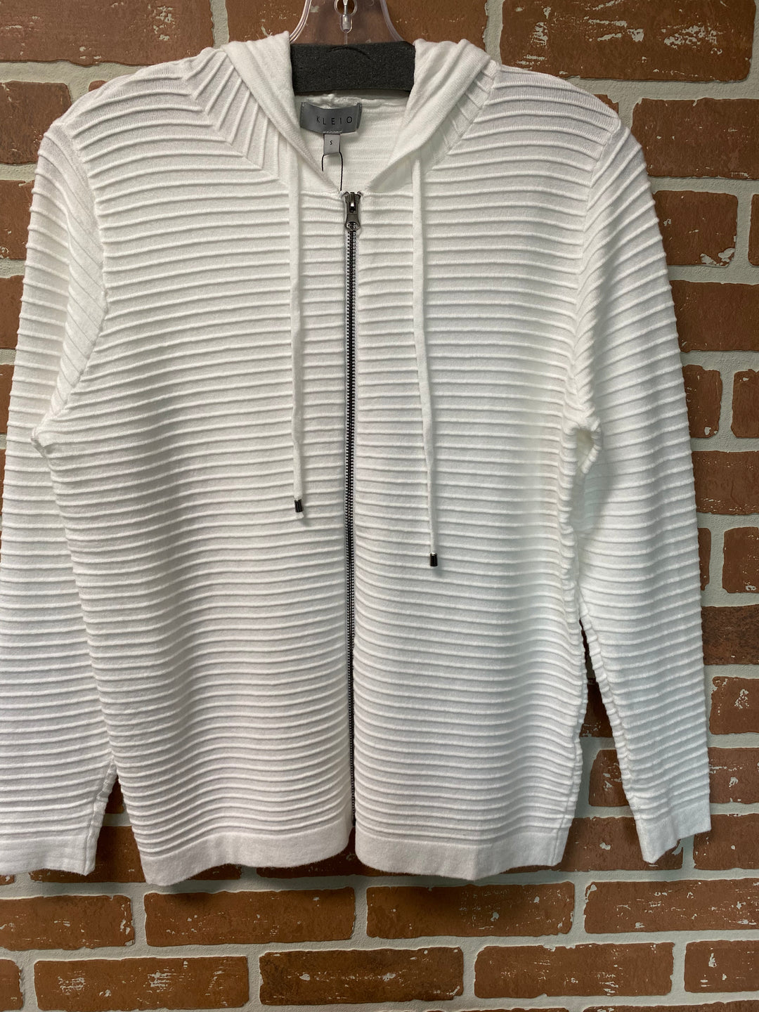 Zip Up Hooded Cardigan