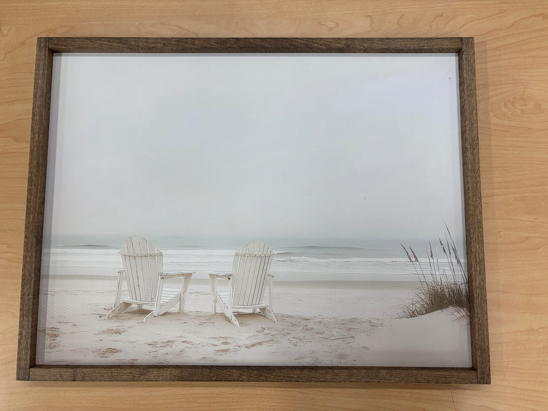 7019 Beach Chairs On Shore