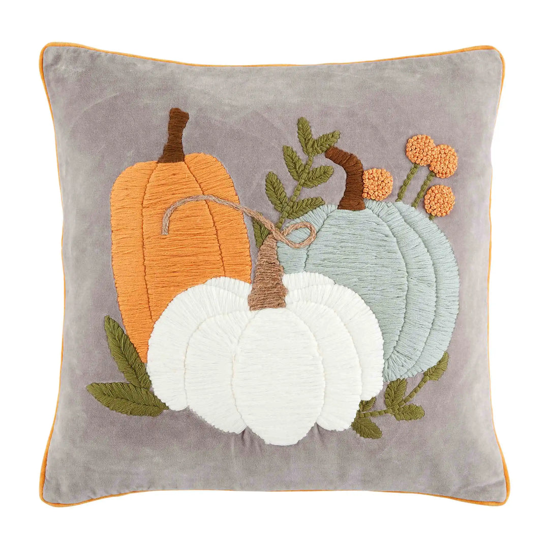 Gather Velvet Pumpkin Pillow