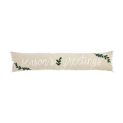Embroidered Seasonal Pillow
