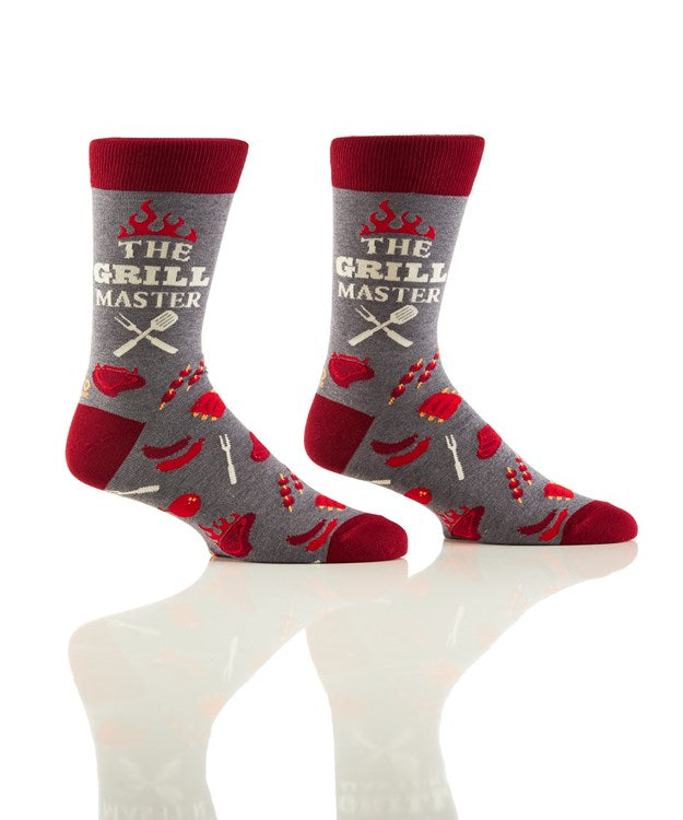 Grill Master Mens Crew Socks