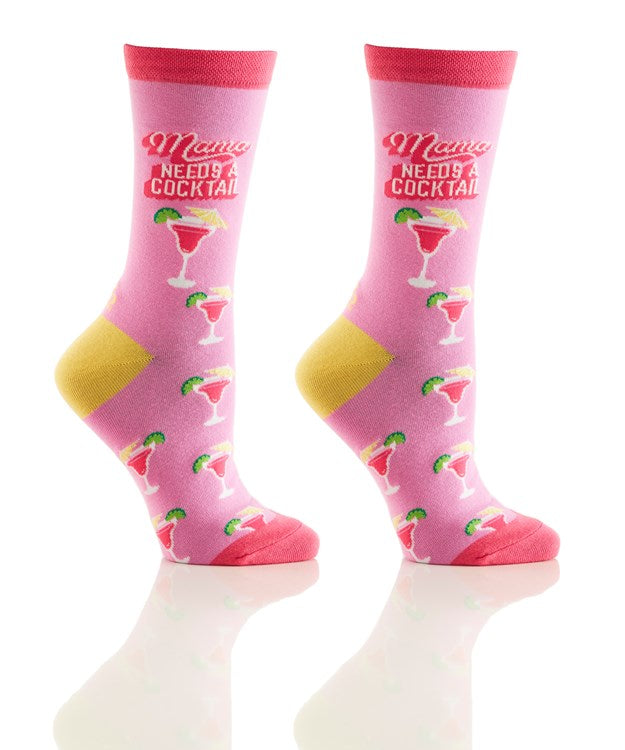 Mama Needs Womens Crew Socks