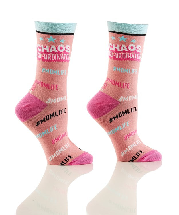 Chaos Womens Crew Socks