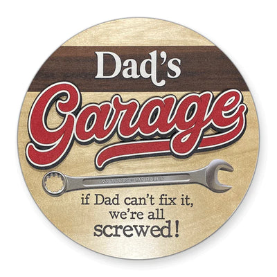 Manly Garage Sign