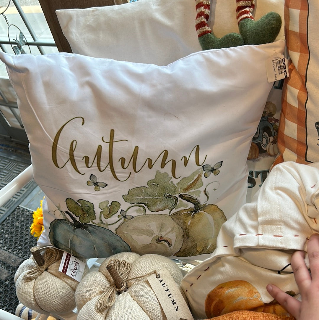 Autumn Pumpkin Pillow