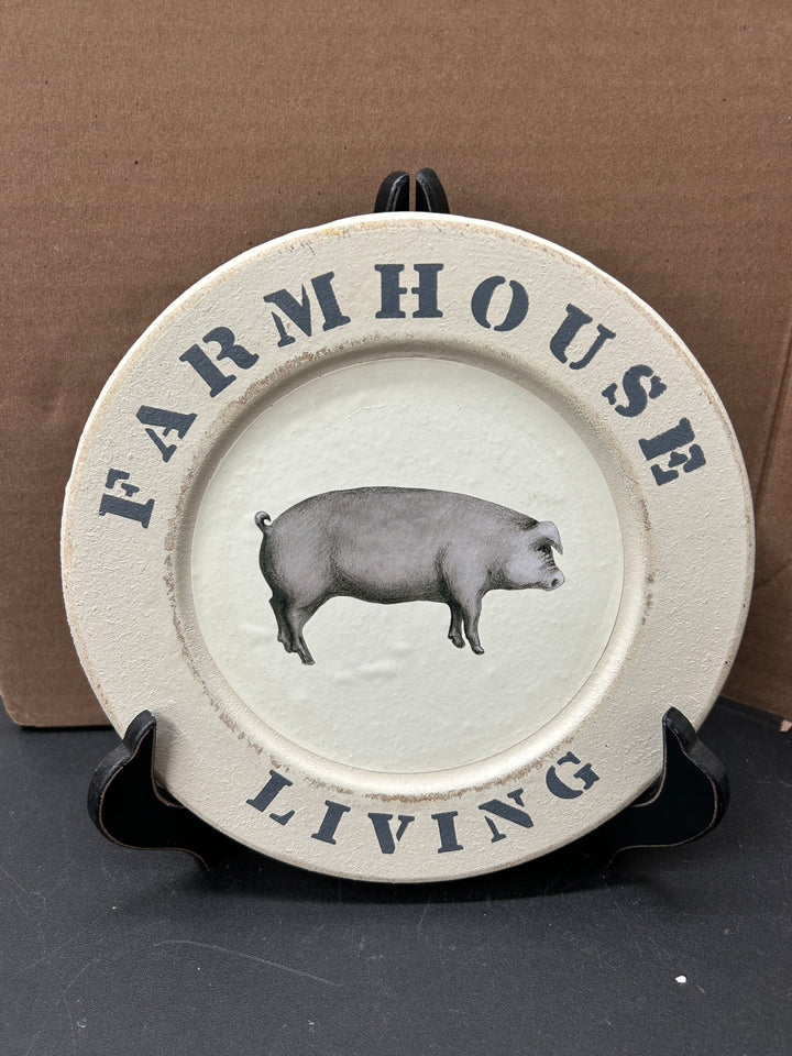 Farmhouse Animal Plate