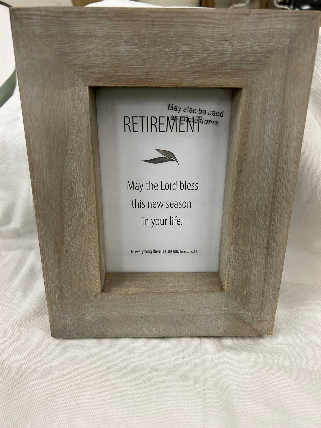 Retirement Saying Frame