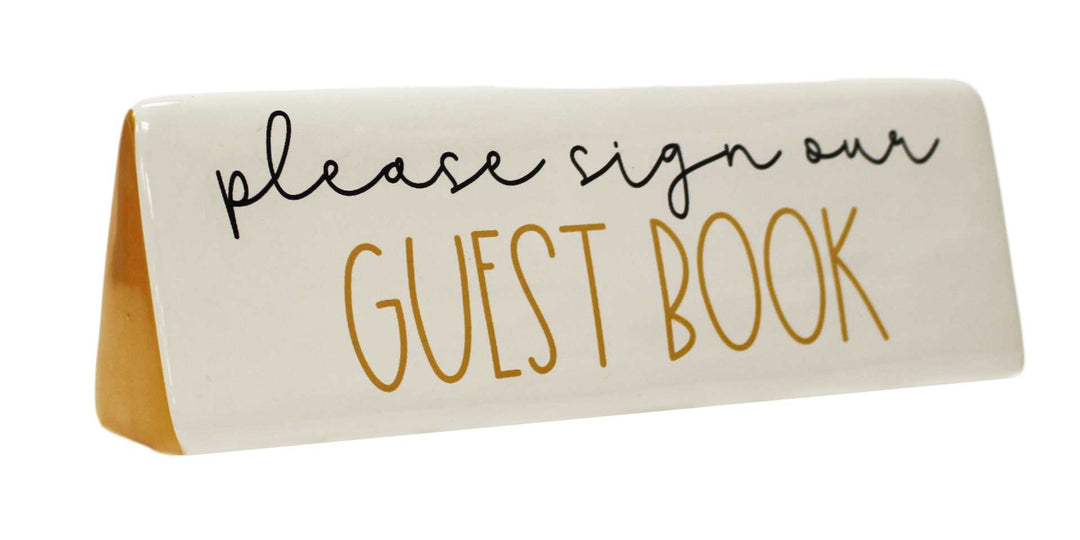 Table Topper Guest Book