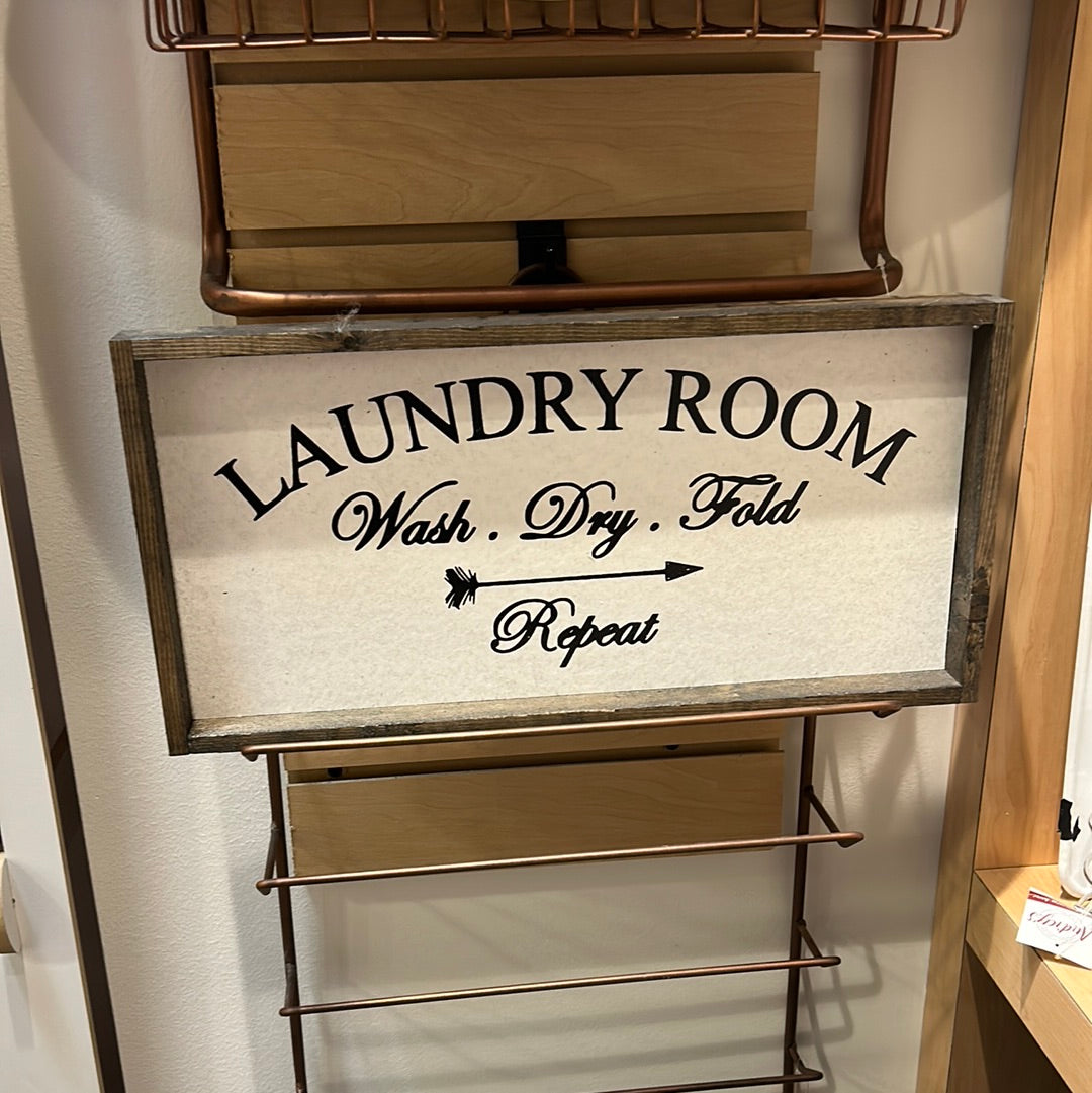 Laundry Room Sign 8x17