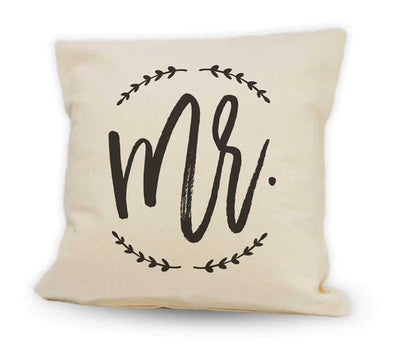 Mr & Mrs Mini Pillow