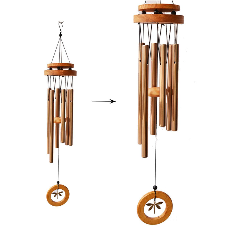 Brown Dragonfly WindChime