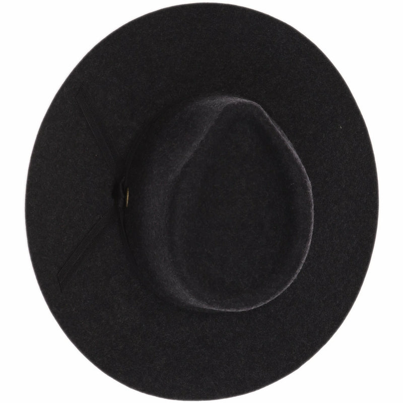 Bow Trim Wool Felt Panama Hat