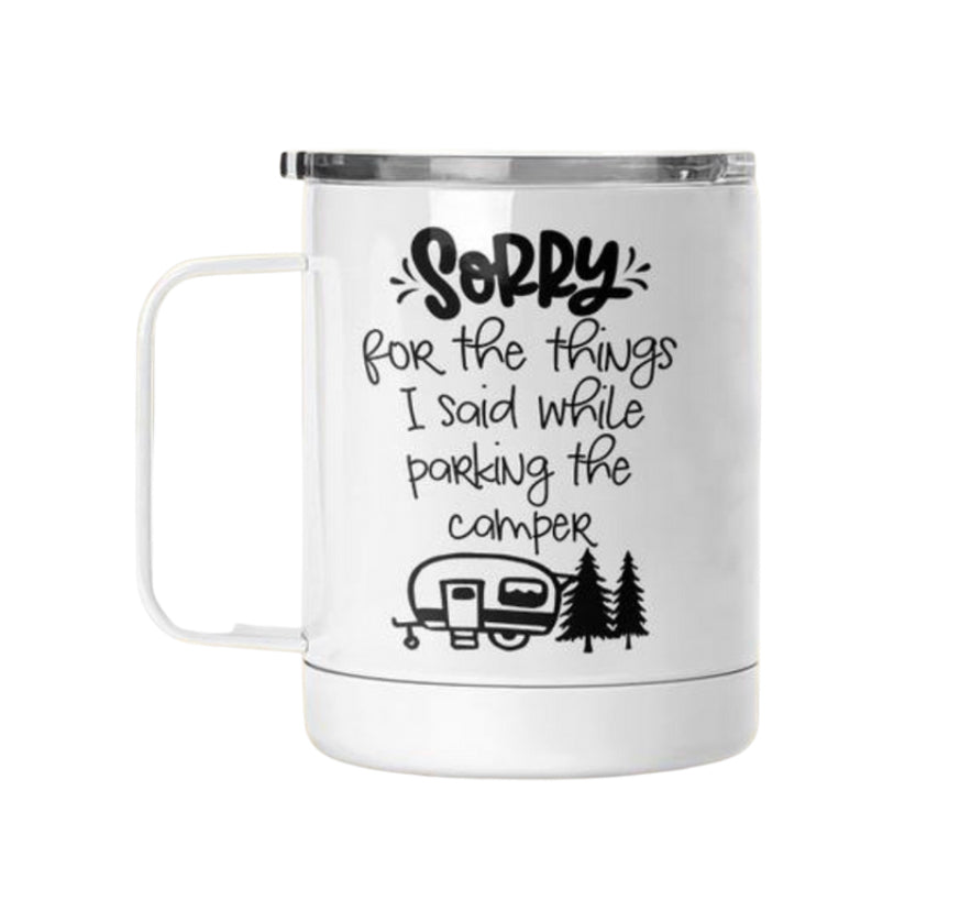Sorry Camper Insulated Mug