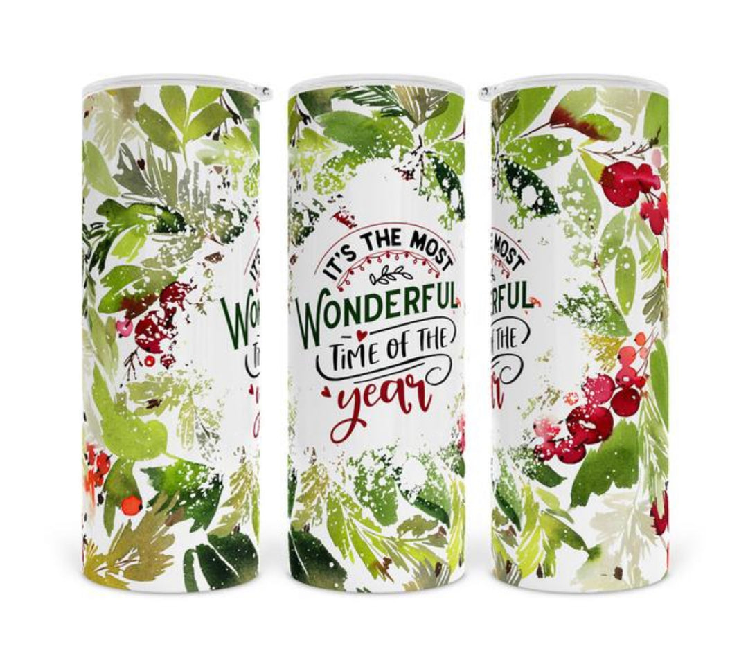 It's The Most Wonderful Time - Skinny Tumbler
