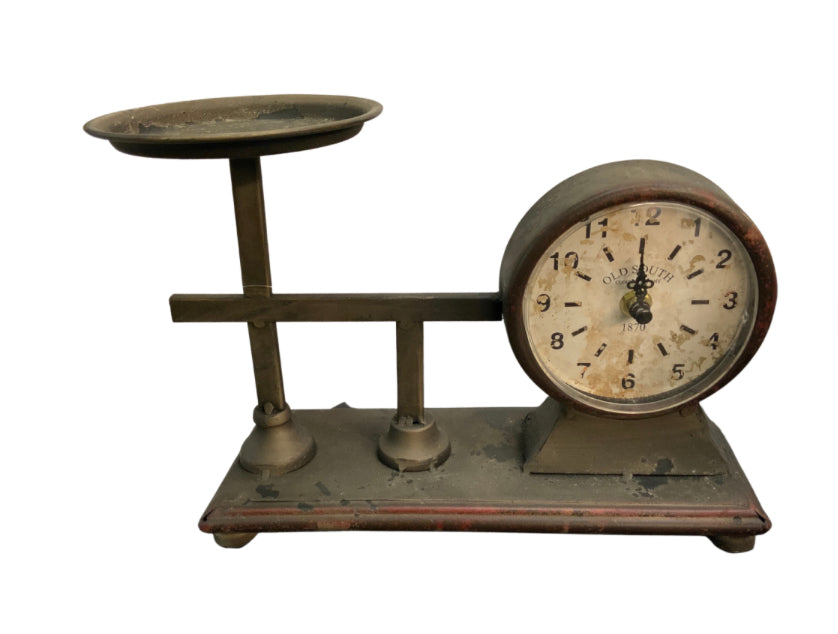 Vintage Scale Clock
