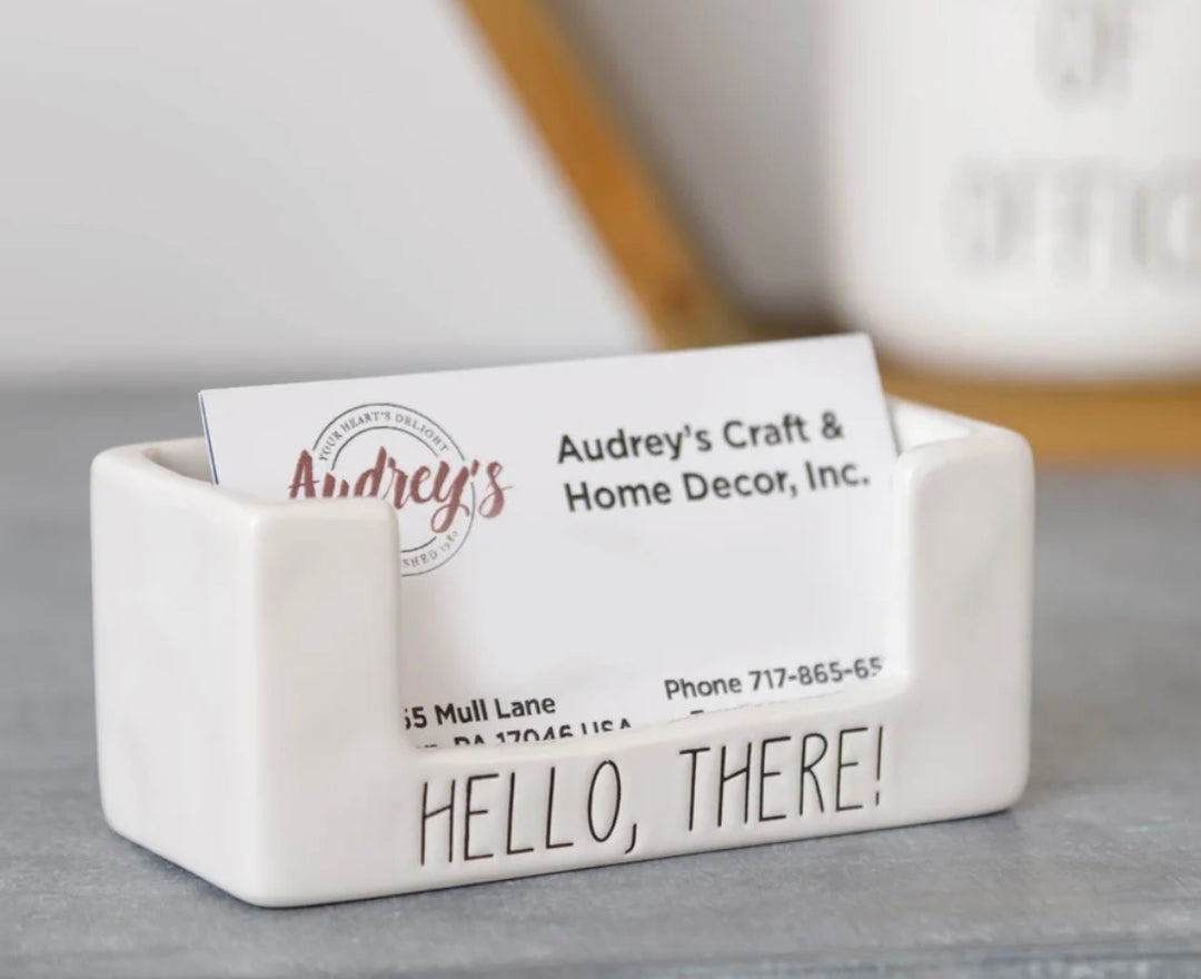 Ceramic Business Card Holder