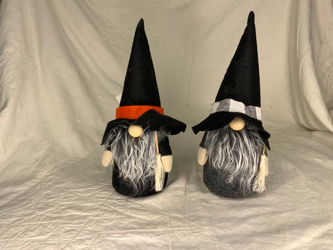 Felt witch gnome