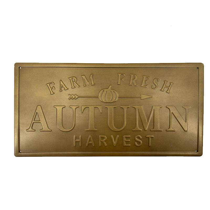 Fall Copper Sign
