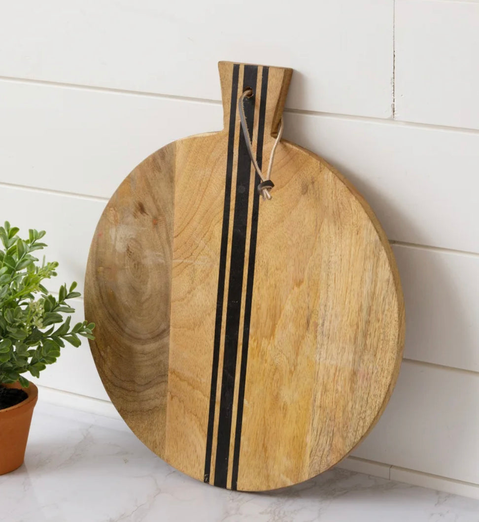 Cutting Board Farmhouse Stripe