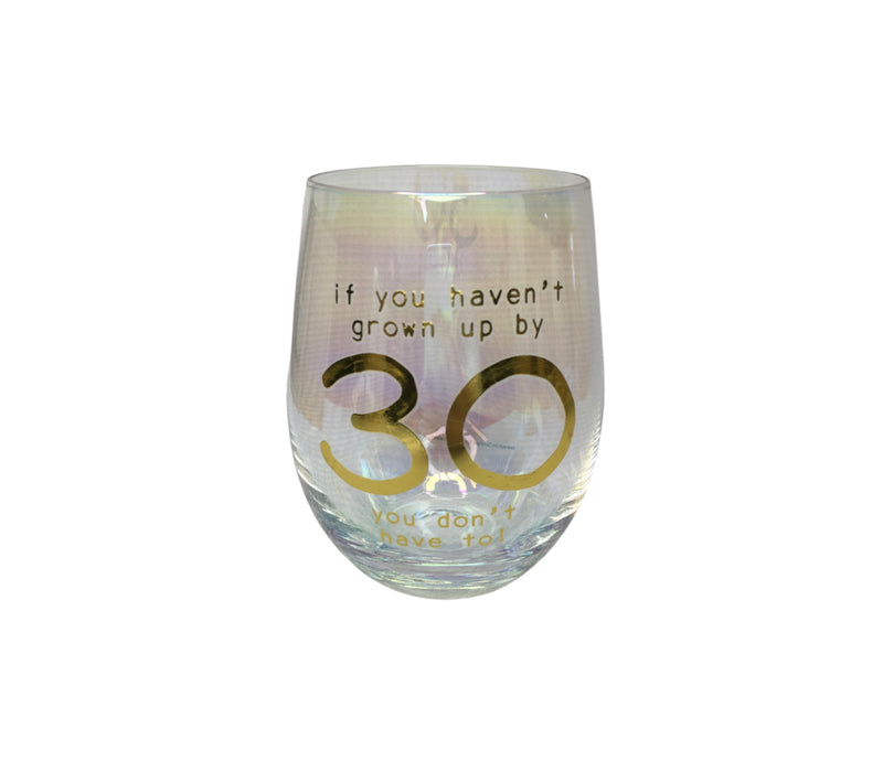 By 30 Wine Glass