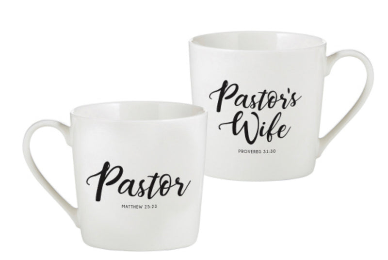 Pastor Wife Cafe Mug Set
